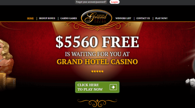 Grand Hotel Casino Sister Sites + Review