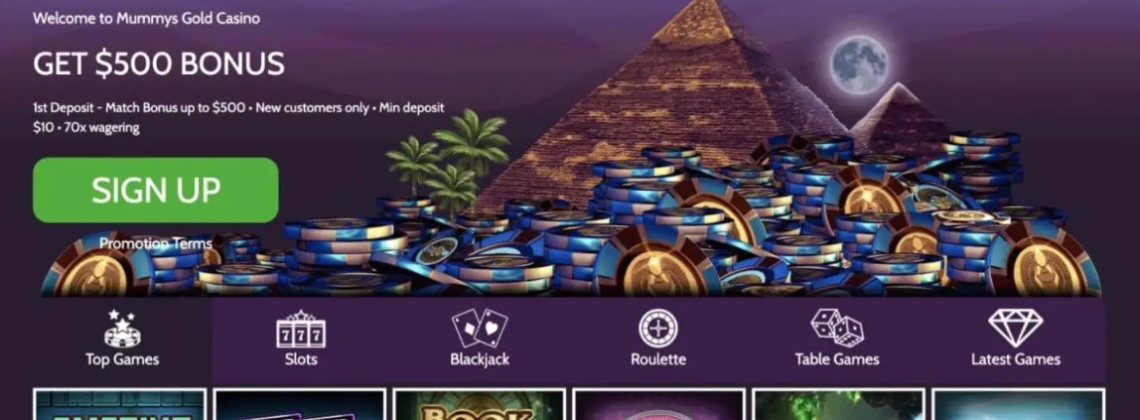 Mummy Gold Casino Sister Sites + Reviews Ireland